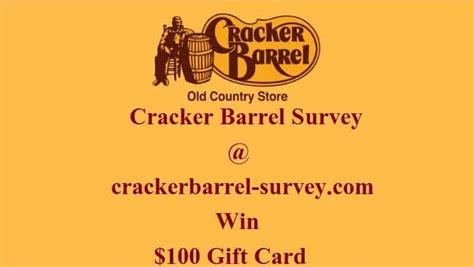 www.crackerbarrel-survey.com homepage|Cracker Barrel Old Country Store Survey Sweepstakes